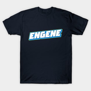 Enhypen Engene fanbase text retro | Morcaworks T-Shirt